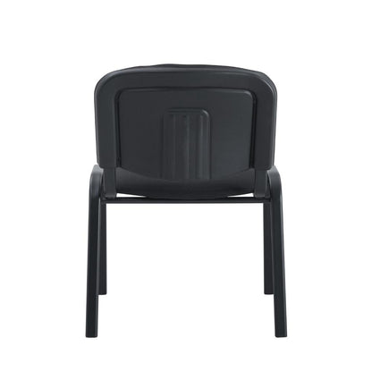 Silla Interlocutora, Negro, Con espaldar y diseño sencillo sin brazo x5