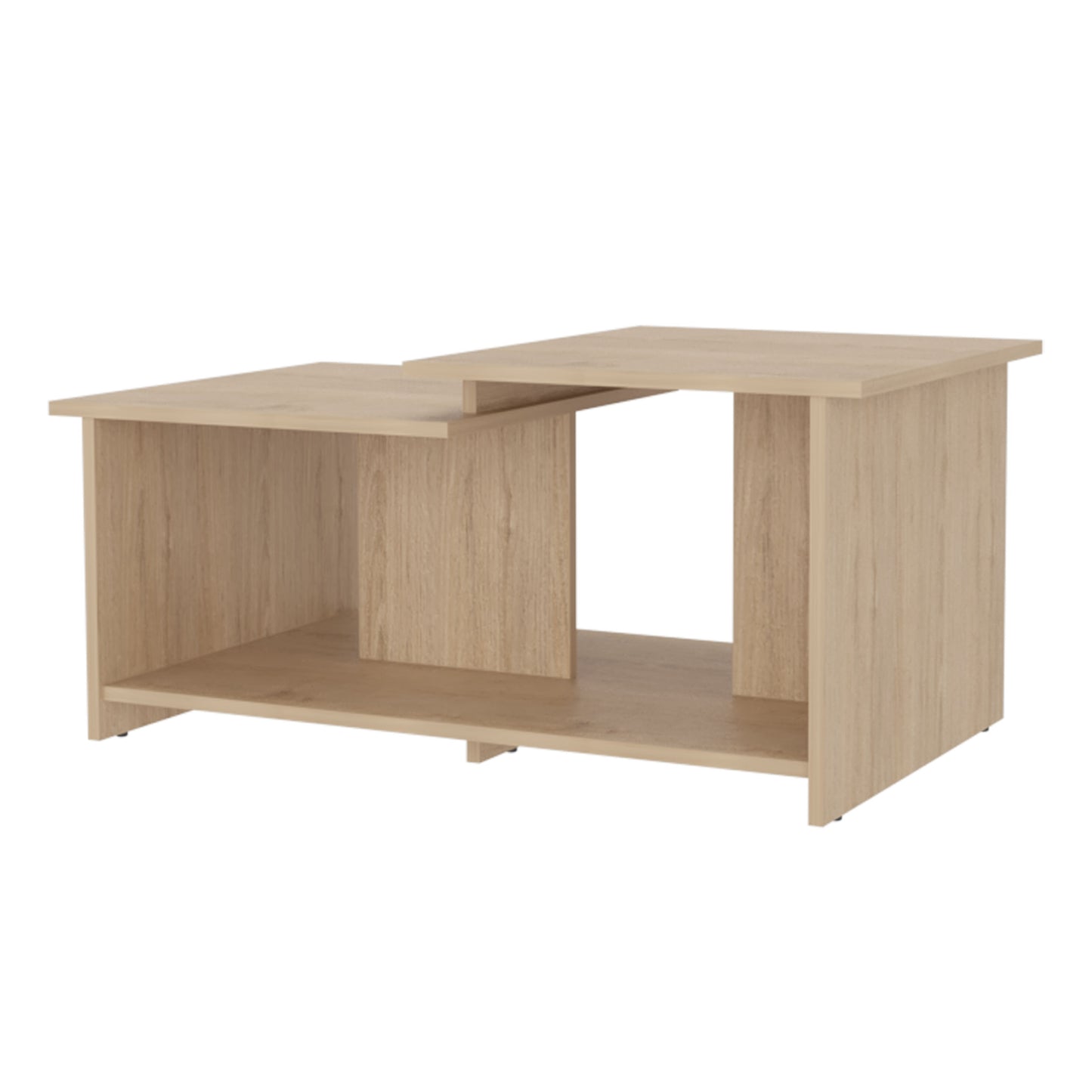 Mesa De Centro Rectangular, FM Furniture, Cafe Claro