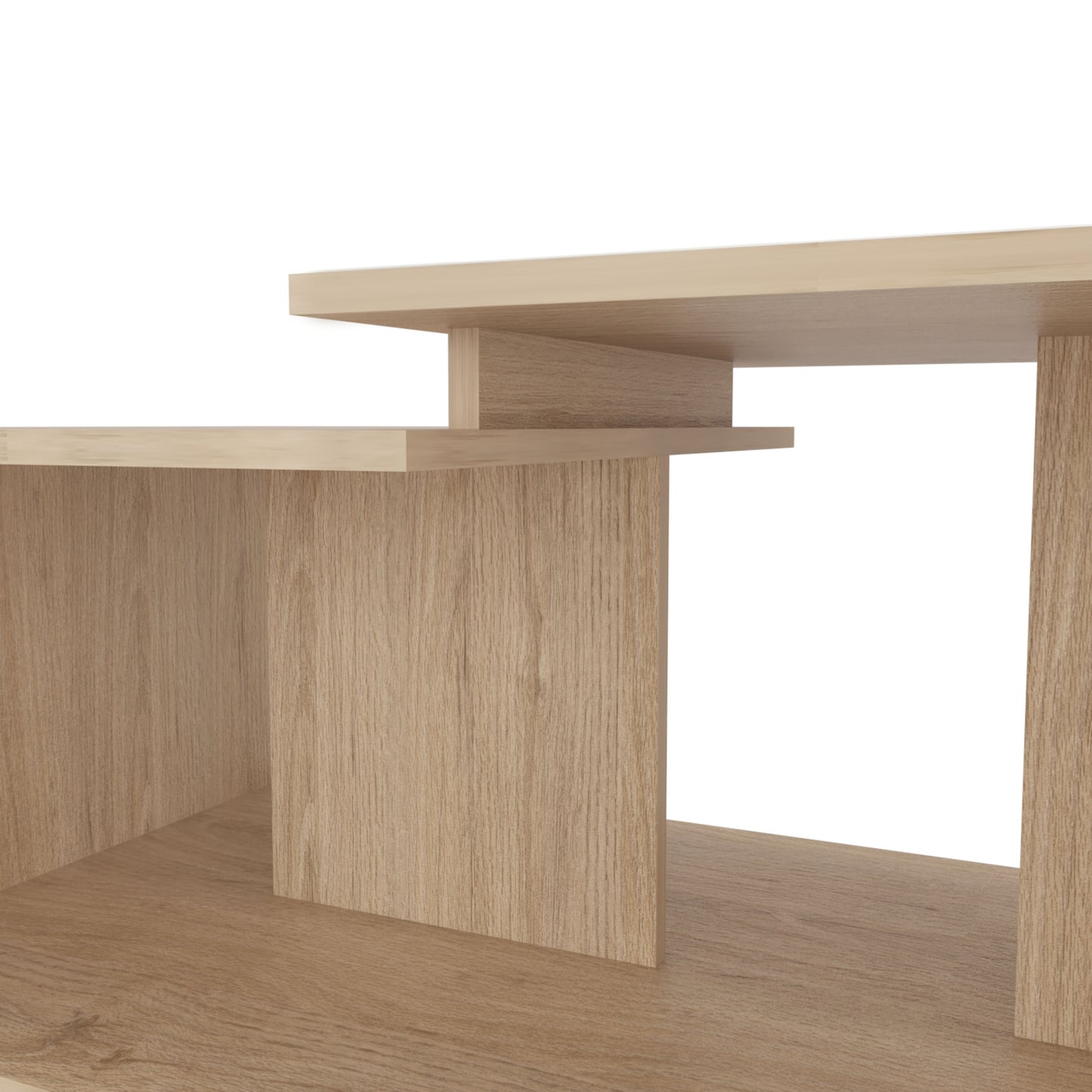 Mesa De Centro Rectangular, FM Furniture, Cafe Claro