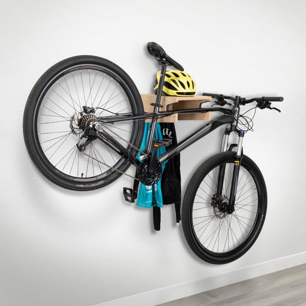 Soporte De Bicicleta Casper En Mdp, Madera Clara