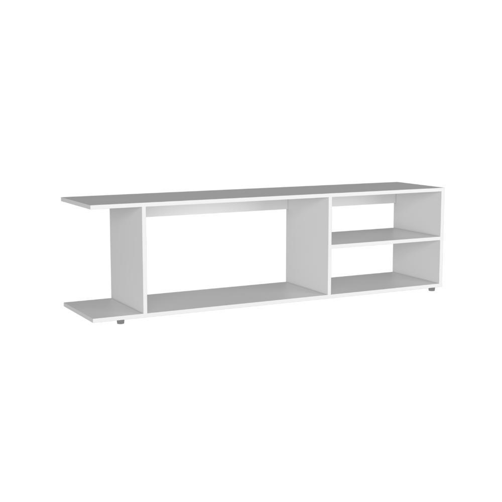 Rack Tv 70", FM Furniture 004B, Blanco
