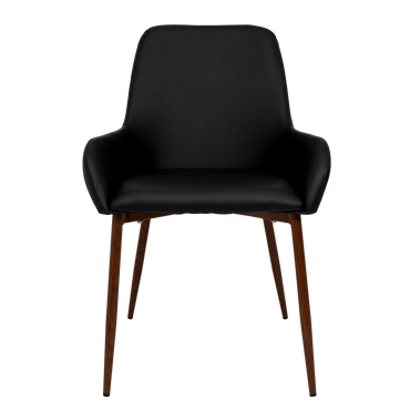 Sillas Clásicas Concept X2, Wengue y Café, con Cómodo Espaldar - VIRTUAL MUEBLES