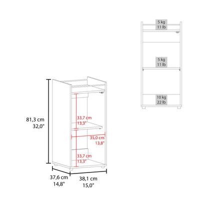 Bar Bajo Theba, Wengue, con espacio para botellas de vino y copas