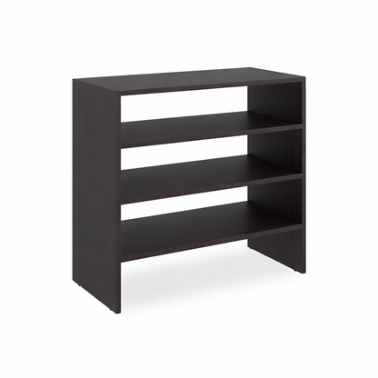 Modulo Zapatero Z-72 Apilable Cuatro Niveles, Negro