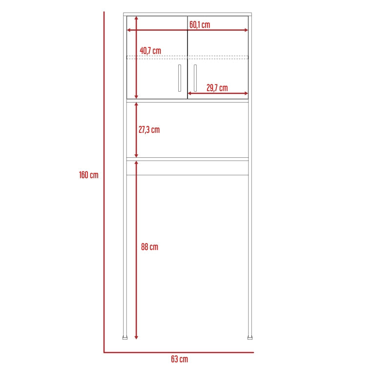 Optimizador de Baño Barcelona Color Miel Para Baño