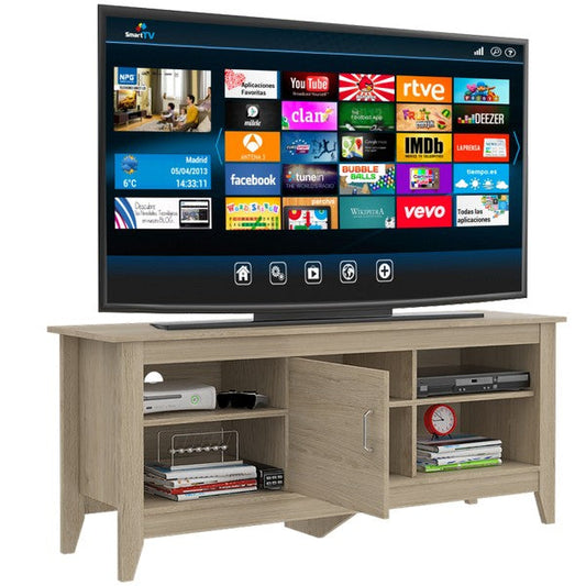 Rack TV Essential Color Rovere Para Sala De Estar