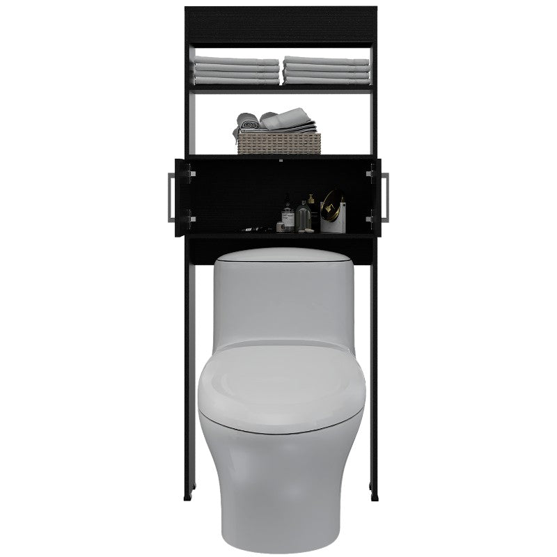 Optimizador de Baño Madrid Color Wengue y Negro Para Baño