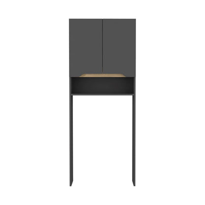 Ahorrador de Espacio Modelo Laurent Color Plomo y Duna Para Baño