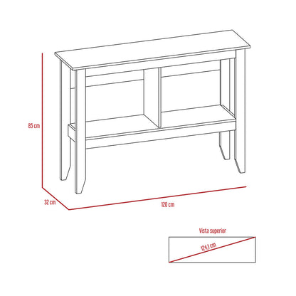 Mesa de Centro + Arrimo Essential Color Coñac Para Sala De Estar