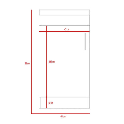 Combo Reflekta, Wengue, incluye mueble de lavamanos y espejo bolonia