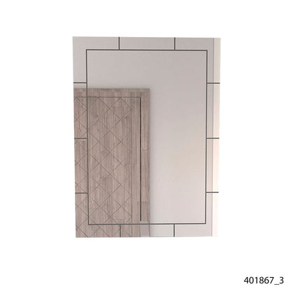 Combo Reflekta, Blanco, incluye mueble de lavamanos y espejo turin