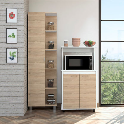 Combo Kitchen, Rovere y Blanco, incluye mueble cocina 36 y optimizador