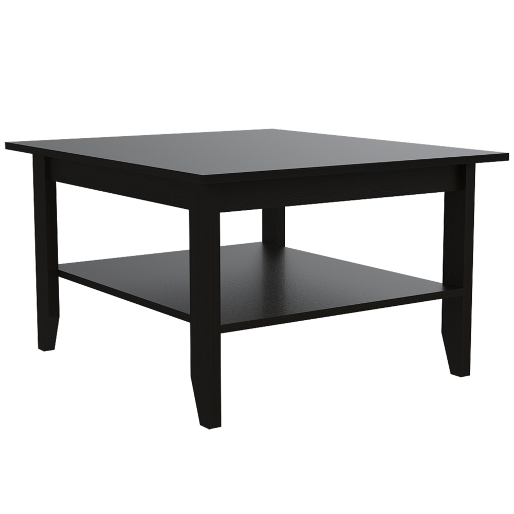 Rack + Mesa de Centro Essential Color Wengue Para Sala De Estar