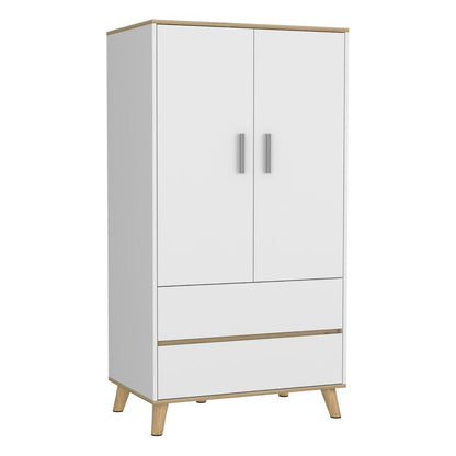 Closet Z Color Blanco y Duna Para Dormitorio