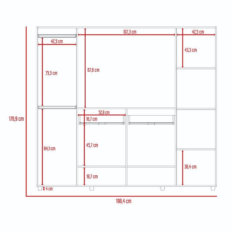 PORTA ROLLO MADERA 32 CM EN CAJA MK0649 — El Clon