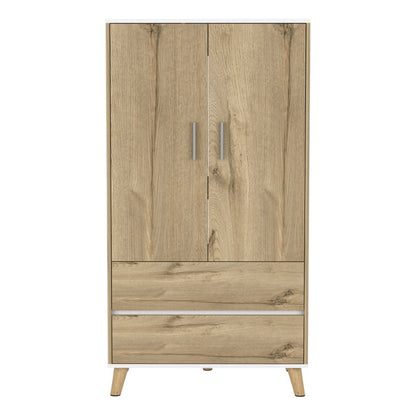 Closet Z Color Duna y Blanco Para Dormitorio