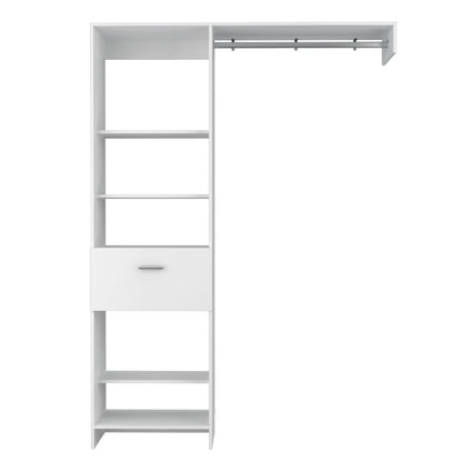 Closet Manchester Color Blanco Para Dormitorio