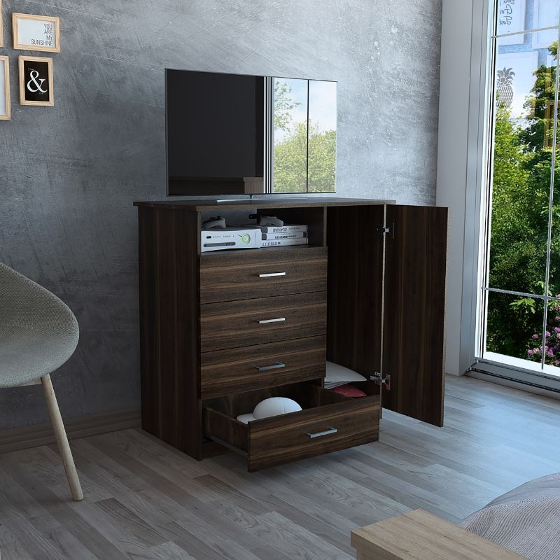 Cómoda Z Color 91 Habano Para Dormitorio