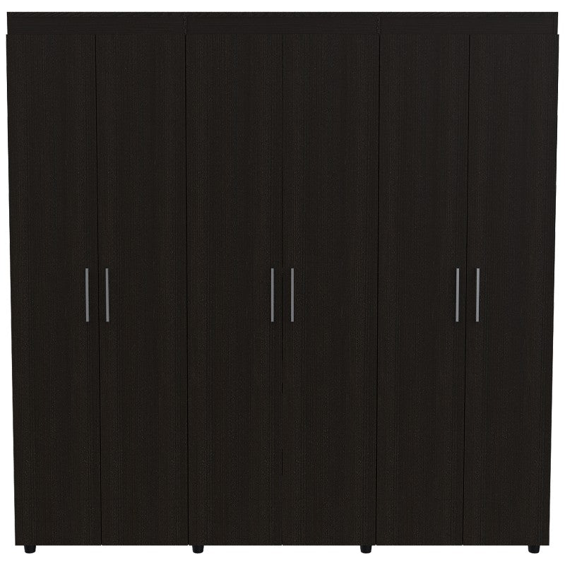 Closet Amatista Color Wengue Para Dormitorio