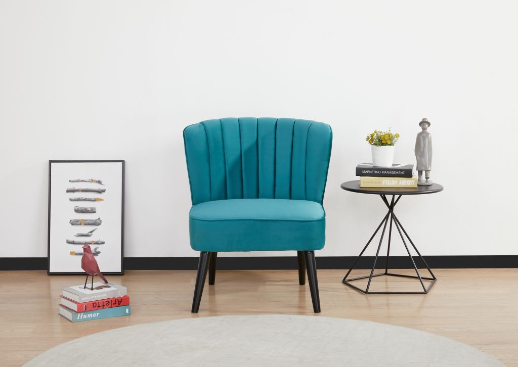 Poltrona Mailyn Color Verde Para Sala De Estar