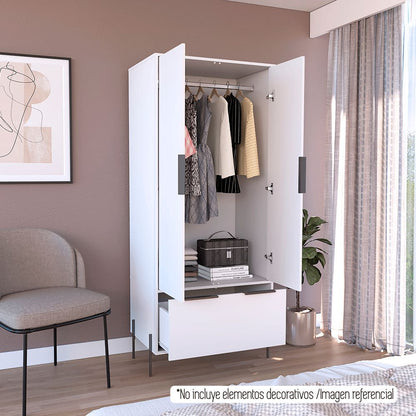 Closet White Collection Color Blanco Para Dormitorio