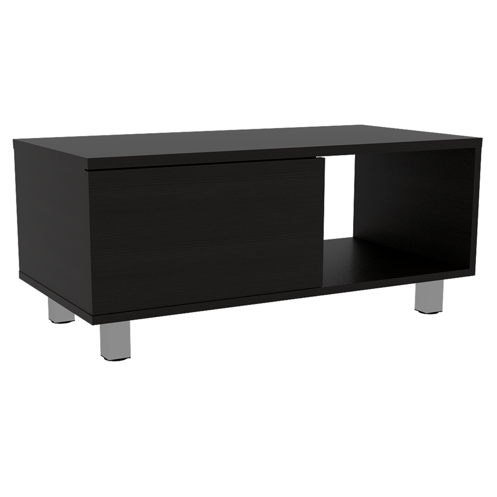 Rack TV + Mesa de Centro Torence Color Nomik Wengue y Duna Para Sala De Estar