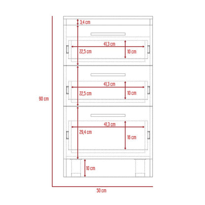 Mueble Inferior Manchester Color Blanco Para Cocina