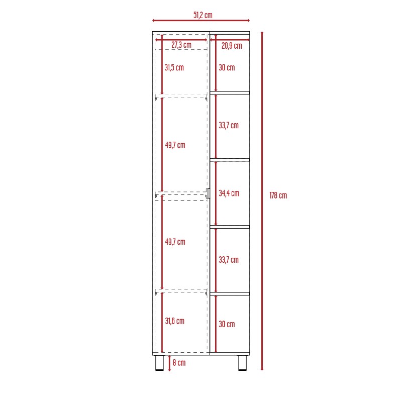 Optimizador Baño Bath Color Blanco Para Baño