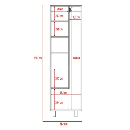 Mueble de Aseo Nala Color Blanco Marquez Para Cocina