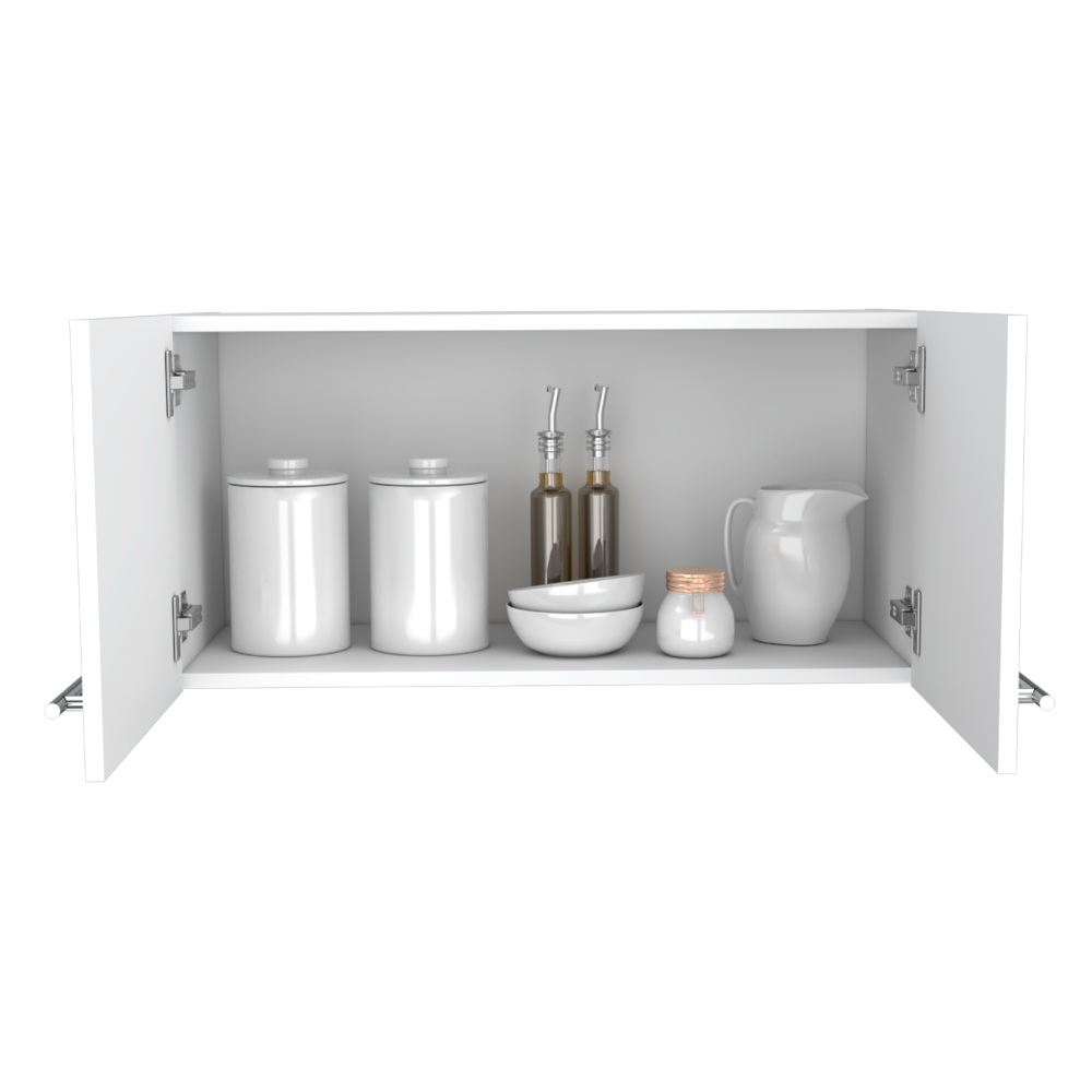 Mueble Sobre Campana Color Manchester Blanco Para Cocina