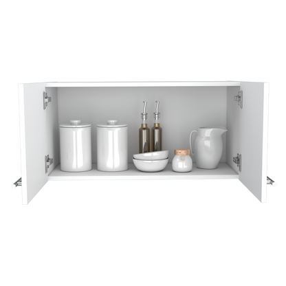 Mueble Sobre Campana Color Manchester Blanco Para Cocina