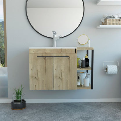 Mueble Lavamanos Khari Color Duna Para Baño