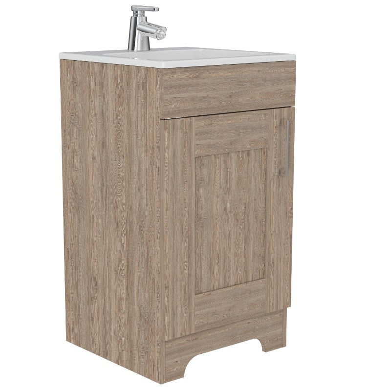 Mueble de Lavamanos Barcelona Color Miel Para Baño