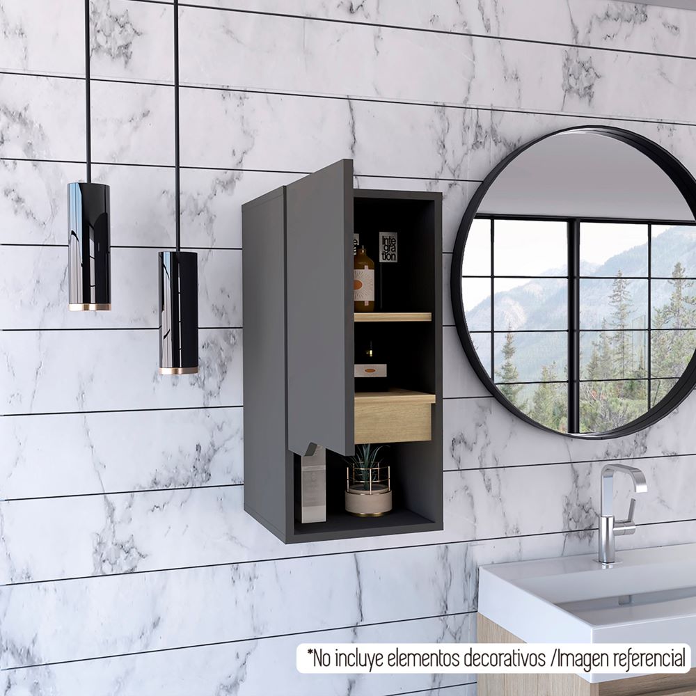 Optimizador de Baño Laurent Color Plomo y Duna Para Baño