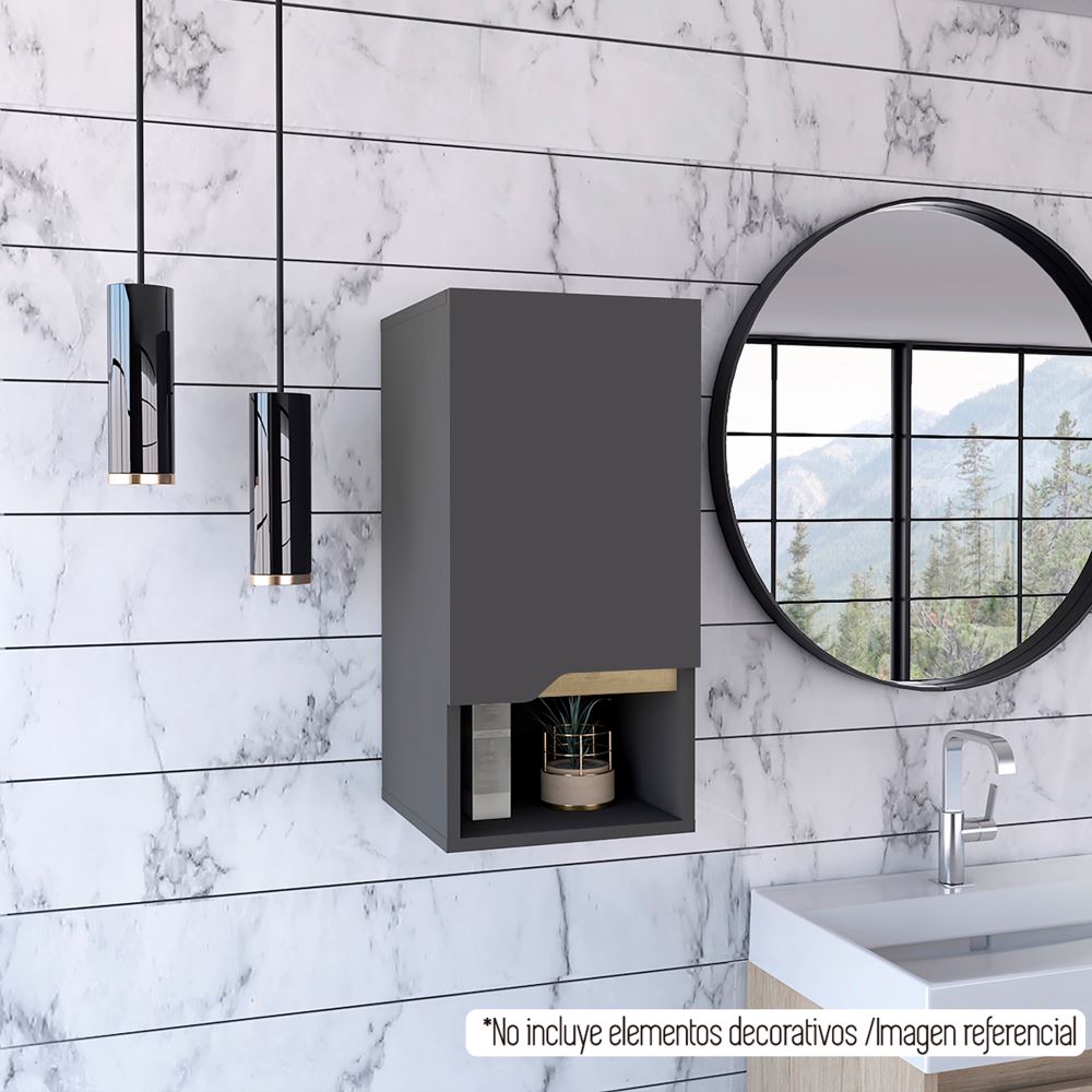 Optimizador de Baño Laurent Color Plomo y Duna Para Baño